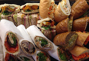 wraps catering